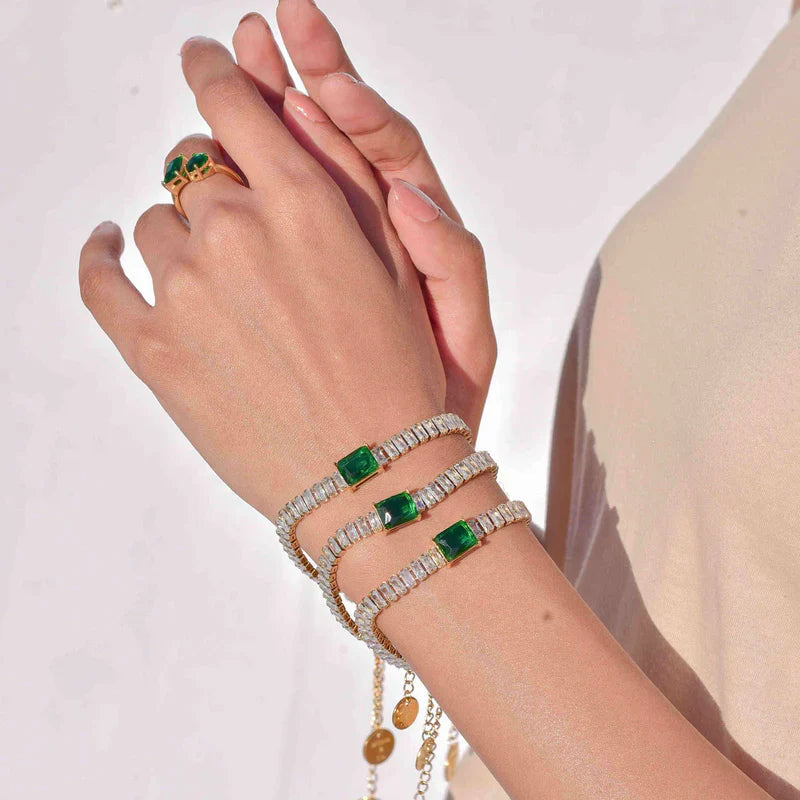 Emerald Bracelet