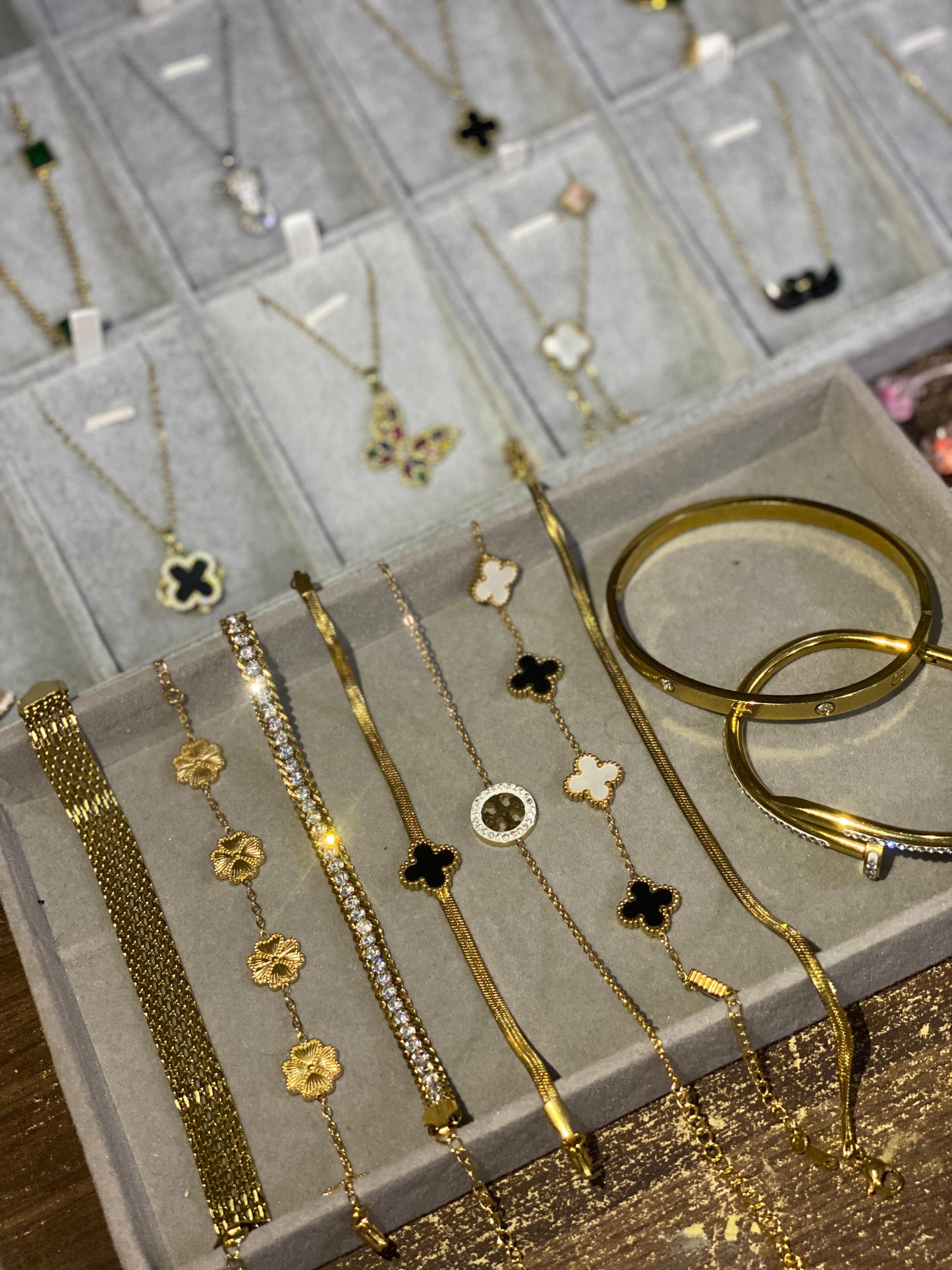 HSA Stack (7 Bracelets+2Handcuffs)